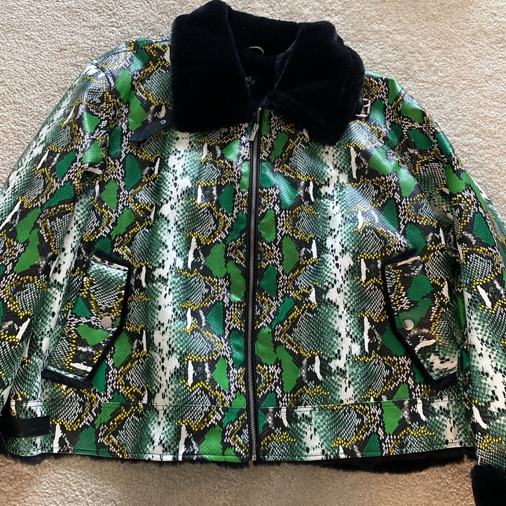 Mod -X  3XL faux reptile jacket - Picture 11 of 15